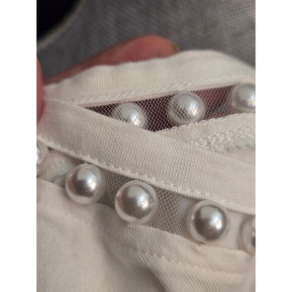 NWOT Generation Love Long Sleeve Pearl Top, Size XS - Picture 8 of 9